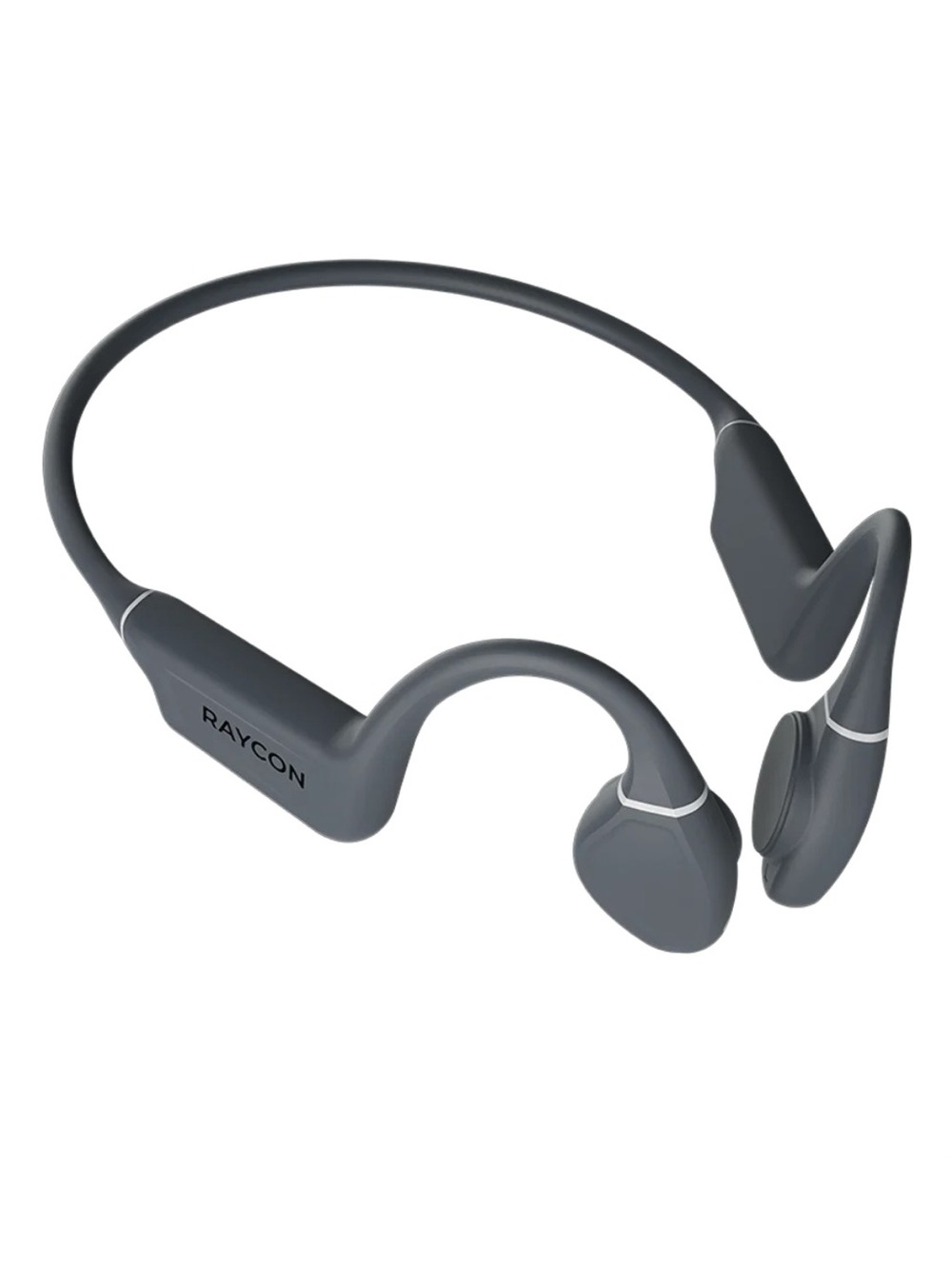 NEW Raycon Bone Conduction Headphones — Charcoal Gray over ear